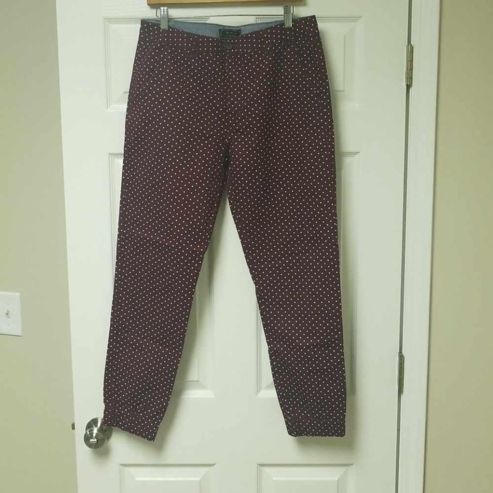 Forever 21 Men's "Poka Dotted Button Up Joggers"